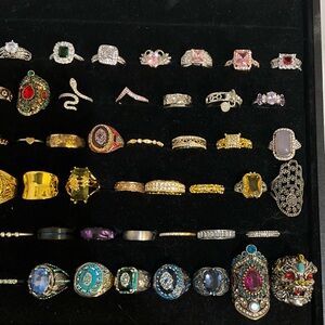 Elegant Gold and Silver Ring $10 each or 3 for $25